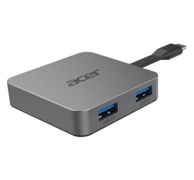 Acer Порт-реплікатор Acer 4-in-1, HDMI, 2xUSB3.2, USB-C (HP.DSCAB.014)
