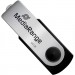 Mediarange USB флеш накопичувач Mediarange 64GB Black/Silver USB 2.0 (MR912)