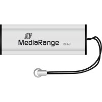 USB флеш накопичувач Mediarange 128GB Black/Silver USB 3.0 (MR918)