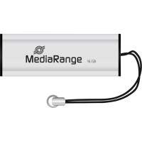 USB флеш накопичувач Mediarange 16GB Black/Silver USB 3.0 (MR915)