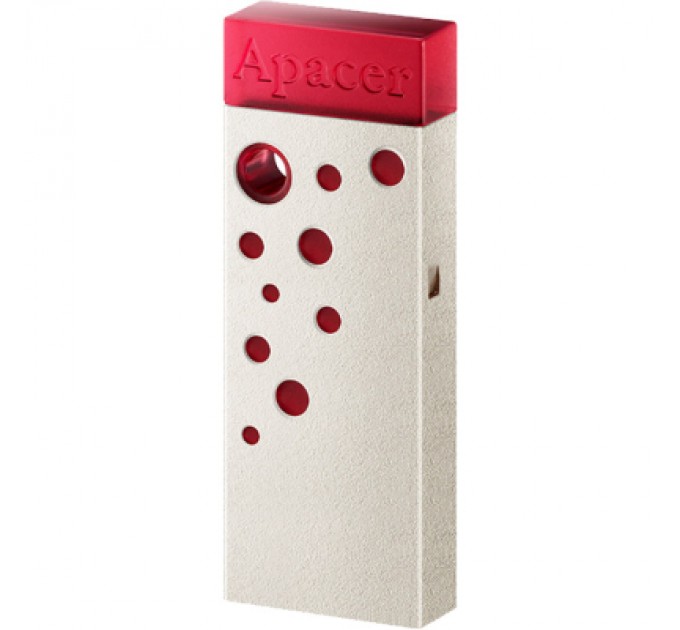 Apacer USB флеш накопичувач Apacer 64GB AH15J Magenta Red USB 3.0 (AP64GAH15JR-1)