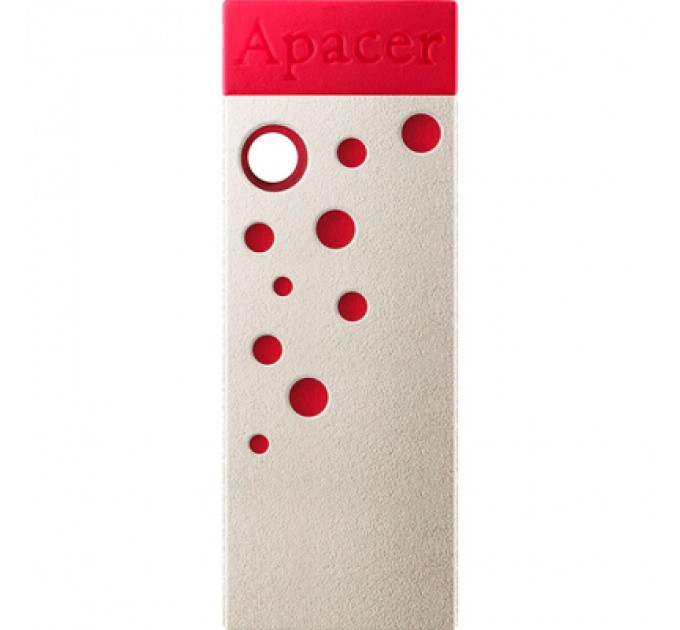 Apacer USB флеш накопичувач Apacer 64GB AH15J Magenta Red USB 3.0 (AP64GAH15JR-1)