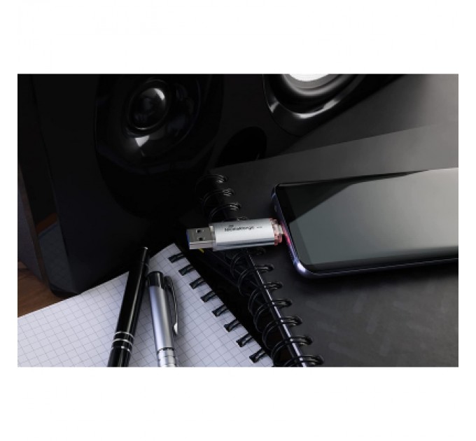 Mediarange USB флеш накопичувач Mediarange 32GB Silver USB 3.0 / Type-C (MR936)