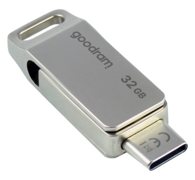 Goodram USB флеш накопичувач Goodram 32GB ODA3 Silver USB 3.0 / Type-C (ODA3-0320S0R11)