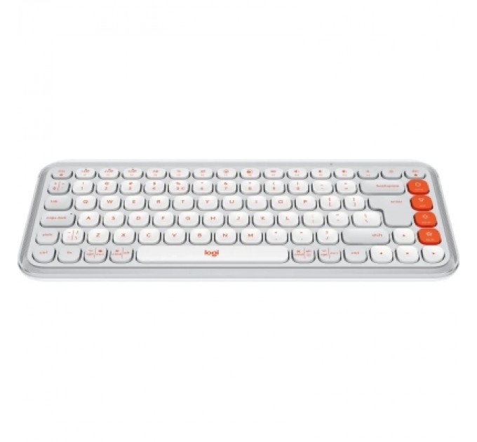 Logitech Клавіатура Logitech POP Icon Keys Bluetooth UA Off-White (920-013072)
