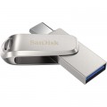 SanDisk USB флеш накопичувач SanDisk 64GB Dual Drive Luxe USB 3.1 + Type-C (SDDDC4-064G-G46)