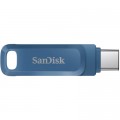 SanDisk USB флеш накопичувач SanDisk 64GB Dual Drive Go Navy Blue USB 3.1 + Type-C (SDDDC3-064G-G46NB)