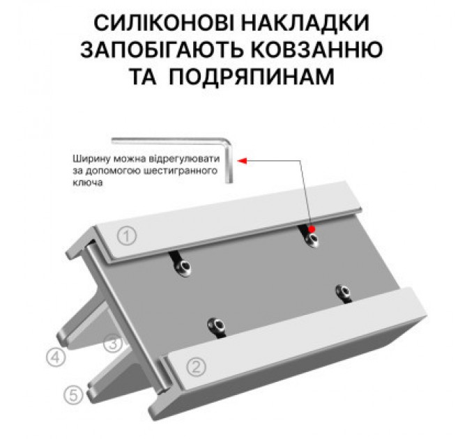 OfficePro Підставка до ноутбука OfficePro LS580G