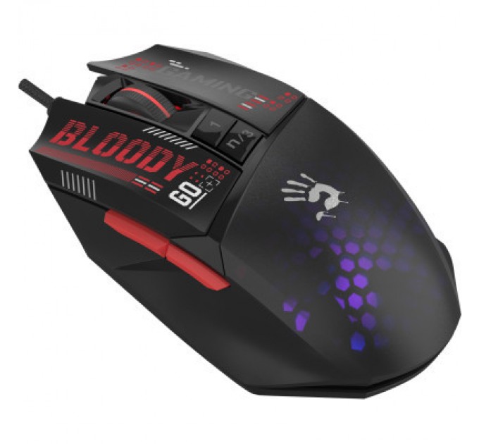 A4Tech Мишка A4Tech Bloody W60 Max Mini RGB Activated USB Honeycomb (Bloody W60 Max Mini Honeycomb)