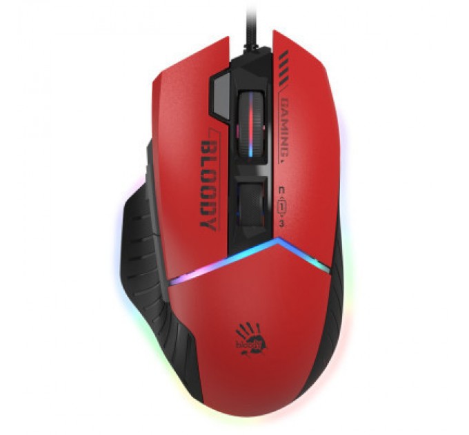 A4Tech Мишка A4Tech Bloody W95 Max RGB Activated USB Sports Red (Bloody W95 Max Sports Red)