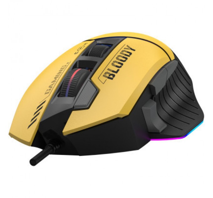 A4Tech Мишка A4Tech Bloody W95 Max RGB Activated USB Sports Lime (Bloody W95 Max Sports Lime)