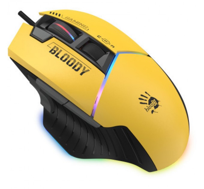 A4Tech Мишка A4Tech Bloody W95 Max RGB Activated USB Sports Lime (Bloody W95 Max Sports Lime)