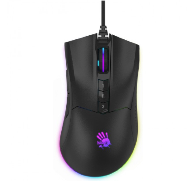 A4Tech Мишка A4Tech Bloody P90s RGB Activated USB Black (Bloody P90s Stone Black)