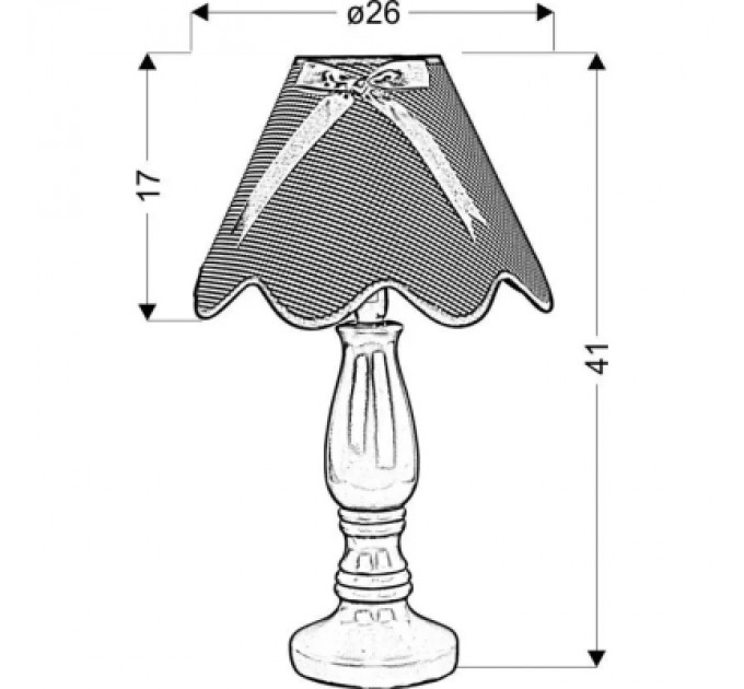 Candellux Настільна лампа Candellux 41-04680 LOLA (41-04680)