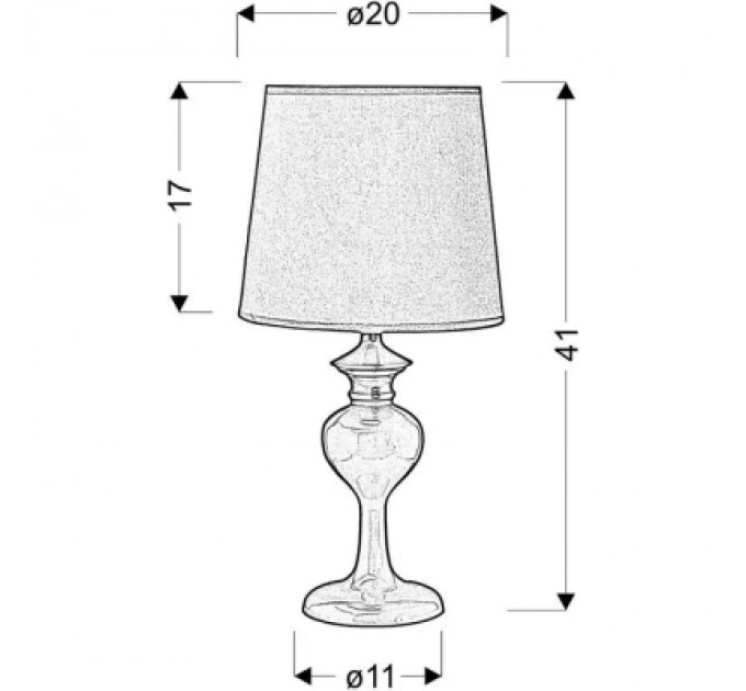 Candellux Настільна лампа Candellux 41-11756 BERKANE (41-11756)