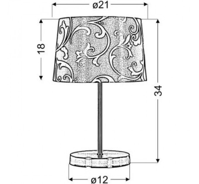 Candellux Настільна лампа Candellux 41-55866 AROSA (41-55866)