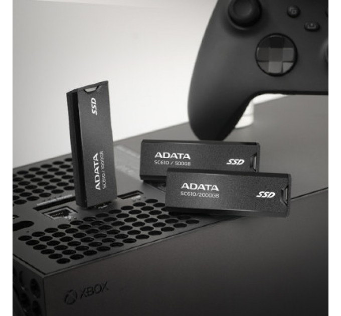 ADATA Накопичувач SSD USB 3.2 1TB SD610 ADATA (SC610-1000G-CBK/RD)