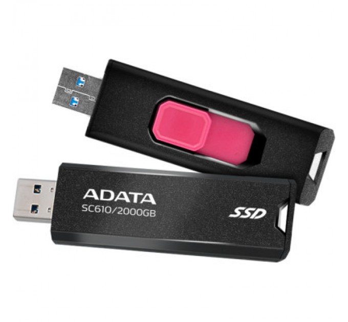 ADATA Накопичувач SSD USB 3.2 2TB SD610 ADATA (SC610-2000G-CBK/RD)