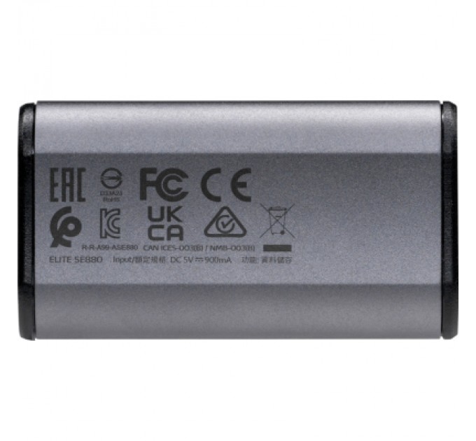 ADATA Накопичувач SSD USB 3.2 2TB ADATA (AELI-SE880-2TCGY)