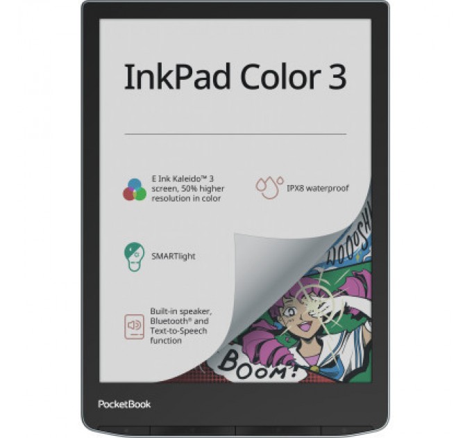 Pocketbook Електронна книга Pocketbook 743K3 InkPad Color 3, Stormy Sea (PB743K3-1-CIS)