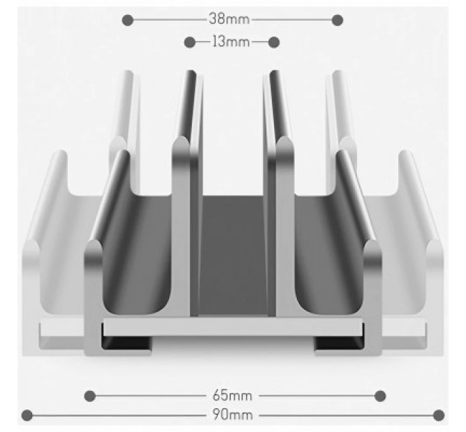 OfficePro Підставка до ноутбука OfficePro LS580S