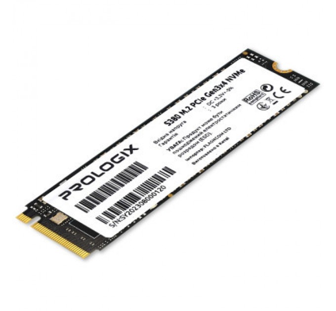 Prologix Накопичувач SSD M.2 2280 512GB Prologix (PRO512GS380)