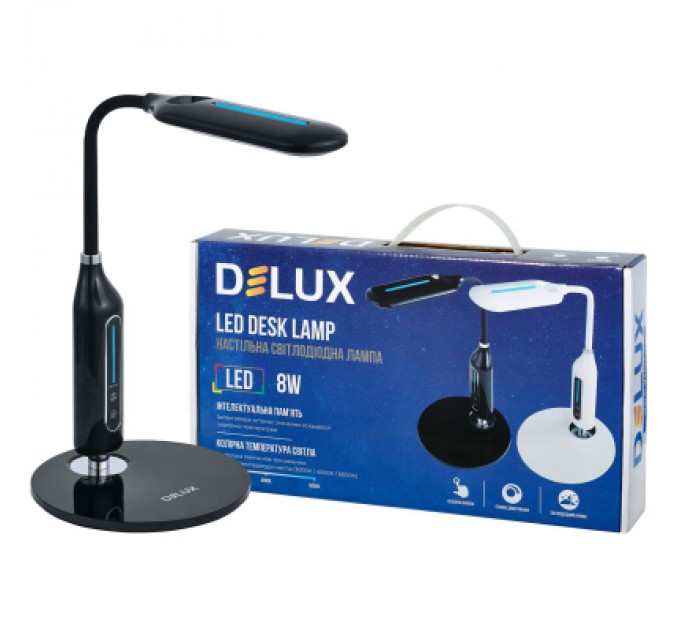 Delux Настільна лампа Delux LED TF-510 8 Вт (90018128)