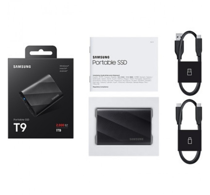 Samsung Накопичувач SSD USB 3.2 1TB T9 Samsung (MU-PG1T0B/EU)