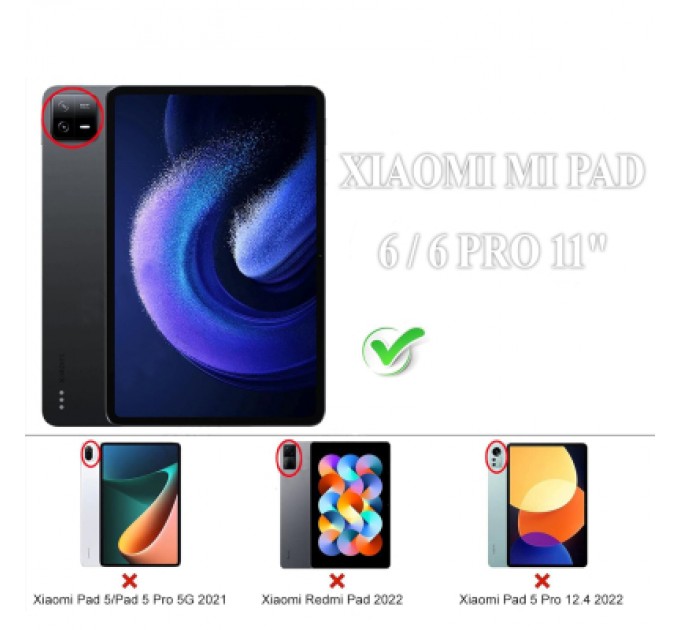 BeCover Чохол до планшета BeCover Xiaomi Mi Pad 6 / 6 Pro 11" Blue (709931)