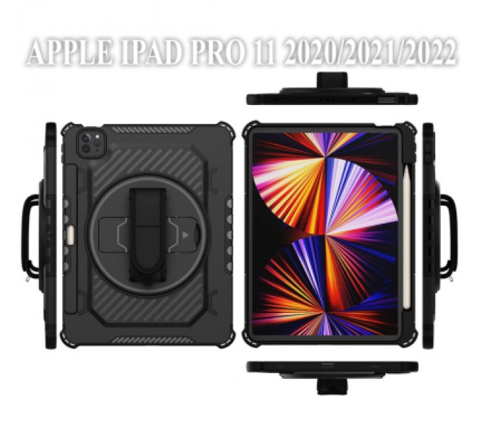 BeCover Чохол до планшета BeCover Mecha Apple iPad Pro 11 2020/2021/2022 Black (709934)