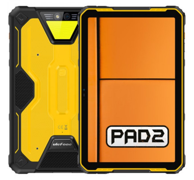 Ulefone Планшет Ulefone Armor Pad 2 4G 8/256GB Black-Yellow (6937748735717)