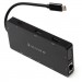 Vinga Концентратор Vinga USB-C 3.1 to VGA+HDMI+RJ45+3xUSB3.0+USB2.0+SD/TF+PD100W+Audio (VHYC10)