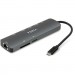 Vinga Концентратор Vinga USB-C 3.1 to HDMI+RJ45_1Gbps+3xUSB3.0+SD/TF+PD100W (VHYC8)