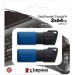 Kingston USB флеш накопичувач Kingston 2x64GB DataTraveler Exodia M Black/Blue USB 3.2 (DTXM/64GB-2P)