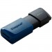 Kingston USB флеш накопичувач Kingston 2x64GB DataTraveler Exodia M Black/Blue USB 3.2 (DTXM/64GB-2P)