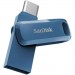 SanDisk USB флеш накопичувач SanDisk 128GB Ultra Dual Drive Go Navy Blue USB 3.1 Type-C (SDDDC3-128G-G46NB)
