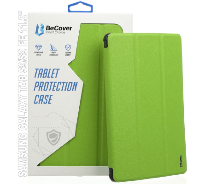 BeCover Чохол до планшета BeCover Smart Case Samsung Galaxy Tab S9 (SM-X710/SM-X716)/S9 FE (SM-X510/SM-X516B) 11.0" Green (710135)