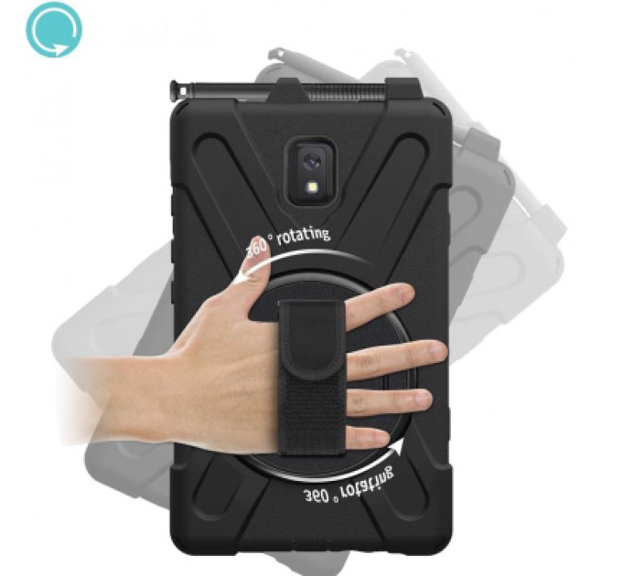 BeCover Чохол до планшета BeCover Heavy Duty Case Samsung Galaxy Tab Active 3 SM-T570/SM-T575/SM-T577 8" Black (710047)