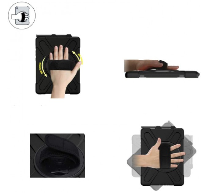 BeCover Чохол до планшета BeCover Heavy Duty Case Samsung Galaxy Tab Active 4 Pro SM-T636B 10.1" Black (710048)