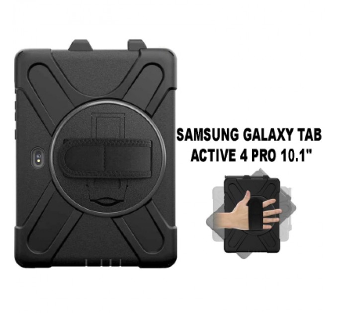 BeCover Чохол до планшета BeCover Heavy Duty Case Samsung Galaxy Tab Active 4 Pro SM-T636B 10.1" Black (710048)
