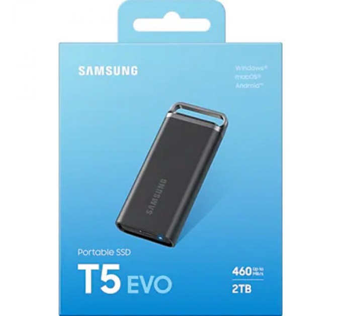 Samsung Накопичувач SSD USB 3.2 2TB T5 Shield Samsung (MU-PH2T0S/EU)