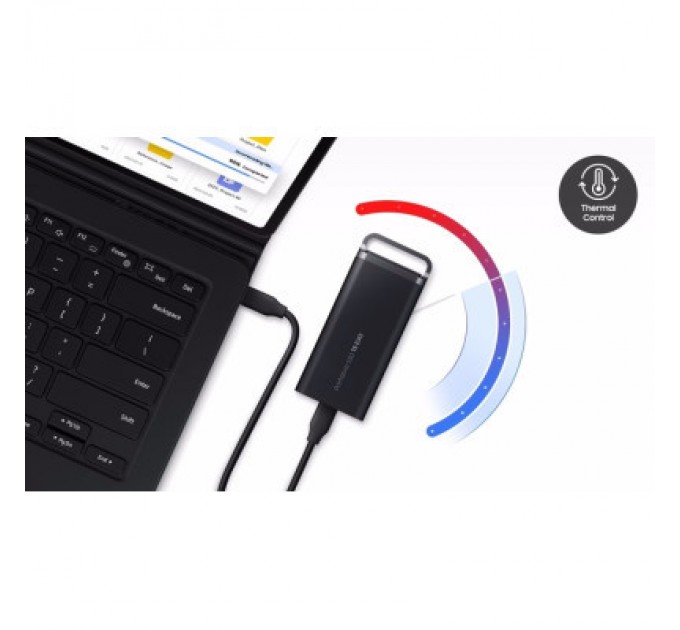 Samsung Накопичувач SSD USB 3.2 4TB T5 Shield Samsung (MU-PH4T0S/EU)