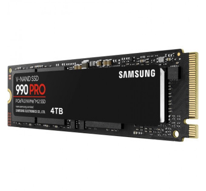 Samsung Накопичувач SSD M.2 2280 4TB 990 PRO Samsung (MZ-V9P4T0BW)