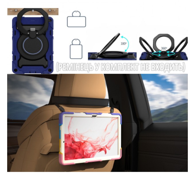 Armorstandart Чохол до планшета Armorstandart Y-type Case with Pencil Holder Apple iPad Pro 12.9 2020 / 2021 Dark Blue (ARM62321)