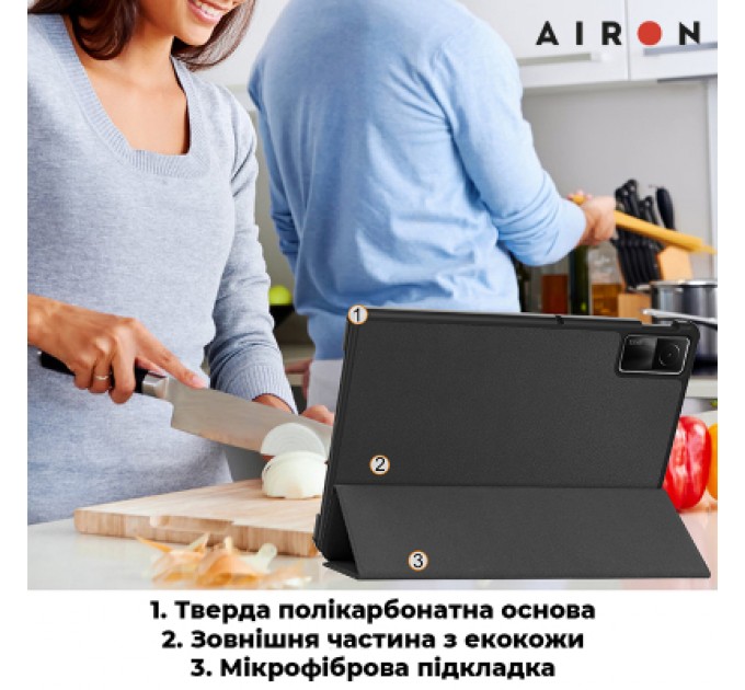 AirOn Чохол до планшета AirOn Premium Xiaomi Redmi Pad SE 11" 2023 + Film (4822352781105)