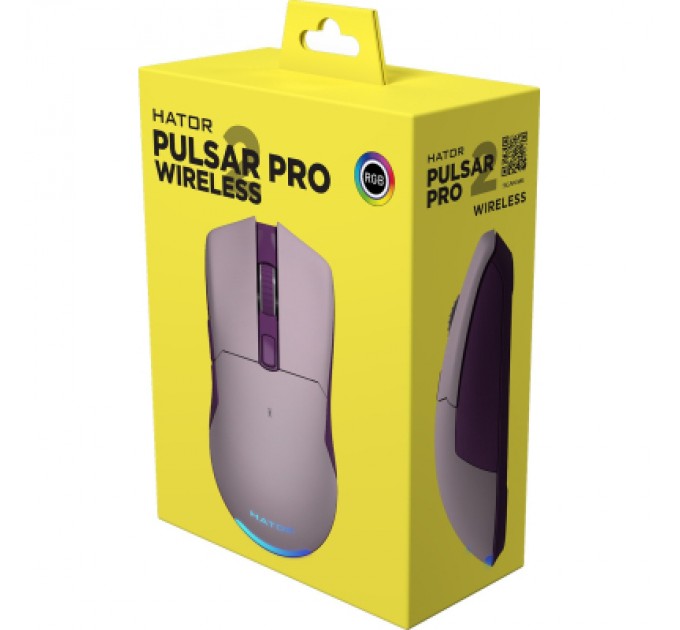 Hator Мишка Hator Pulsar 2 PRO Wireless Lilac (HTM-534)