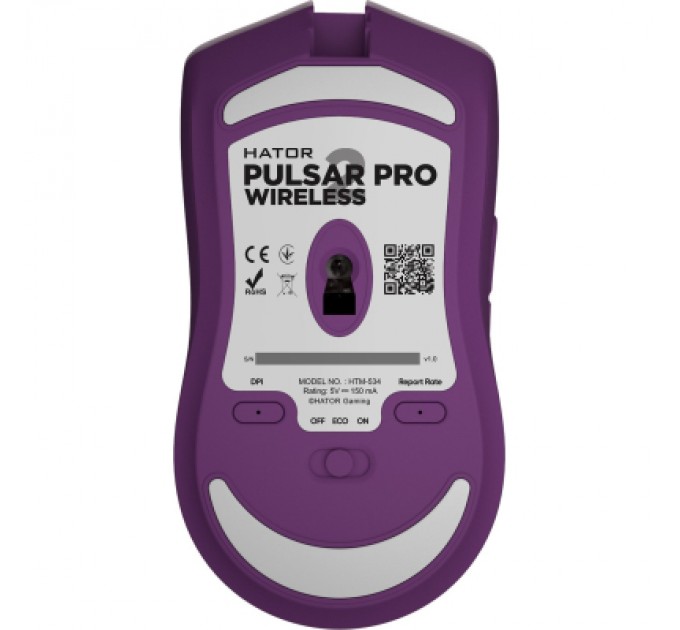 Hator Мишка Hator Pulsar 2 PRO Wireless Lilac (HTM-534)