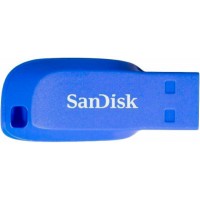 USB флеш накопичувач SanDisk 32GB Cruzer Blade Electric Blue USB 2.0 (SDCZ50C-032G-B35BE)
