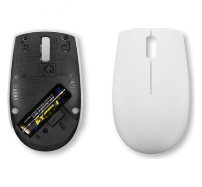 Lenovo Мишка Lenovo 300 Wireless Cloud Grey (GY51L15677)