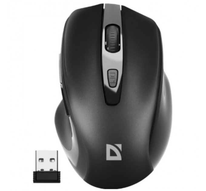 Defender Мишка Defender Prime MB-053 Silent Wireless Black (52053)